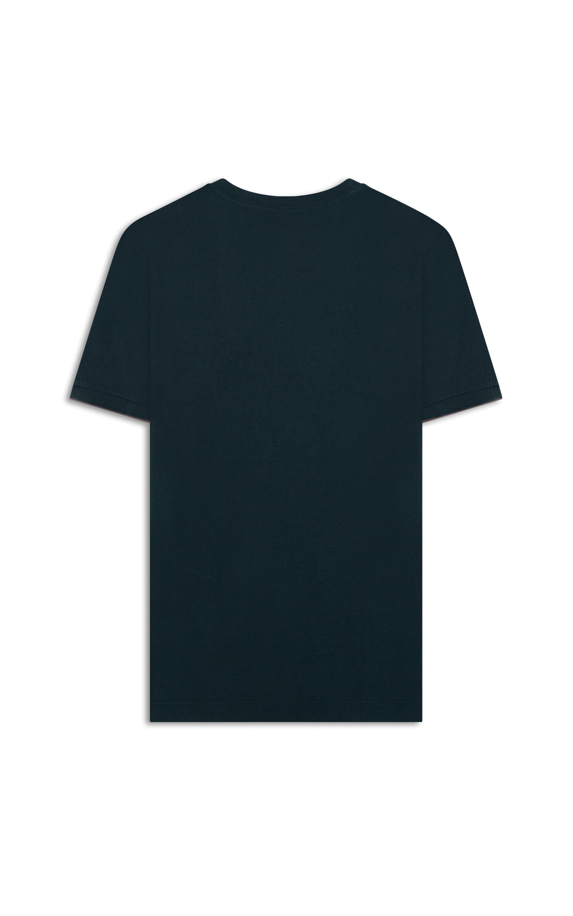 T-Shirt - Piquet Manga Friso Floresta