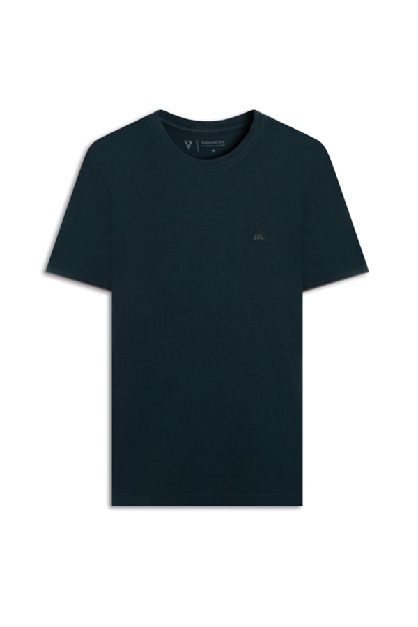 T-Shirt - Piquet Manga Friso Floresta