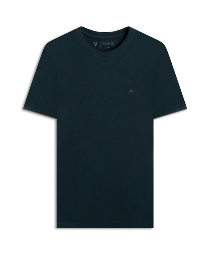 T-Shirt - Piquet Manga Friso Floresta