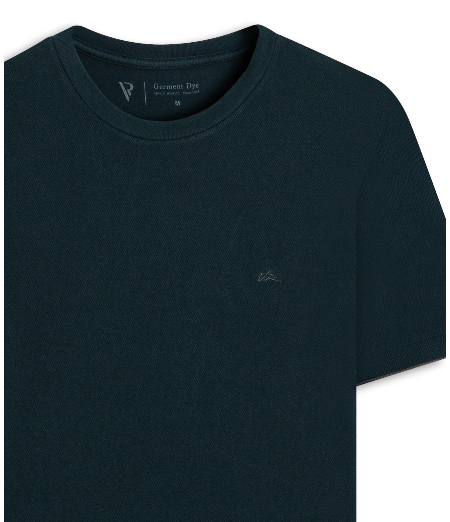 T-Shirt - Piquet Manga Friso Floresta
