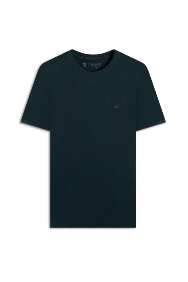 T-Shirt - Piquet Manga Friso Floresta