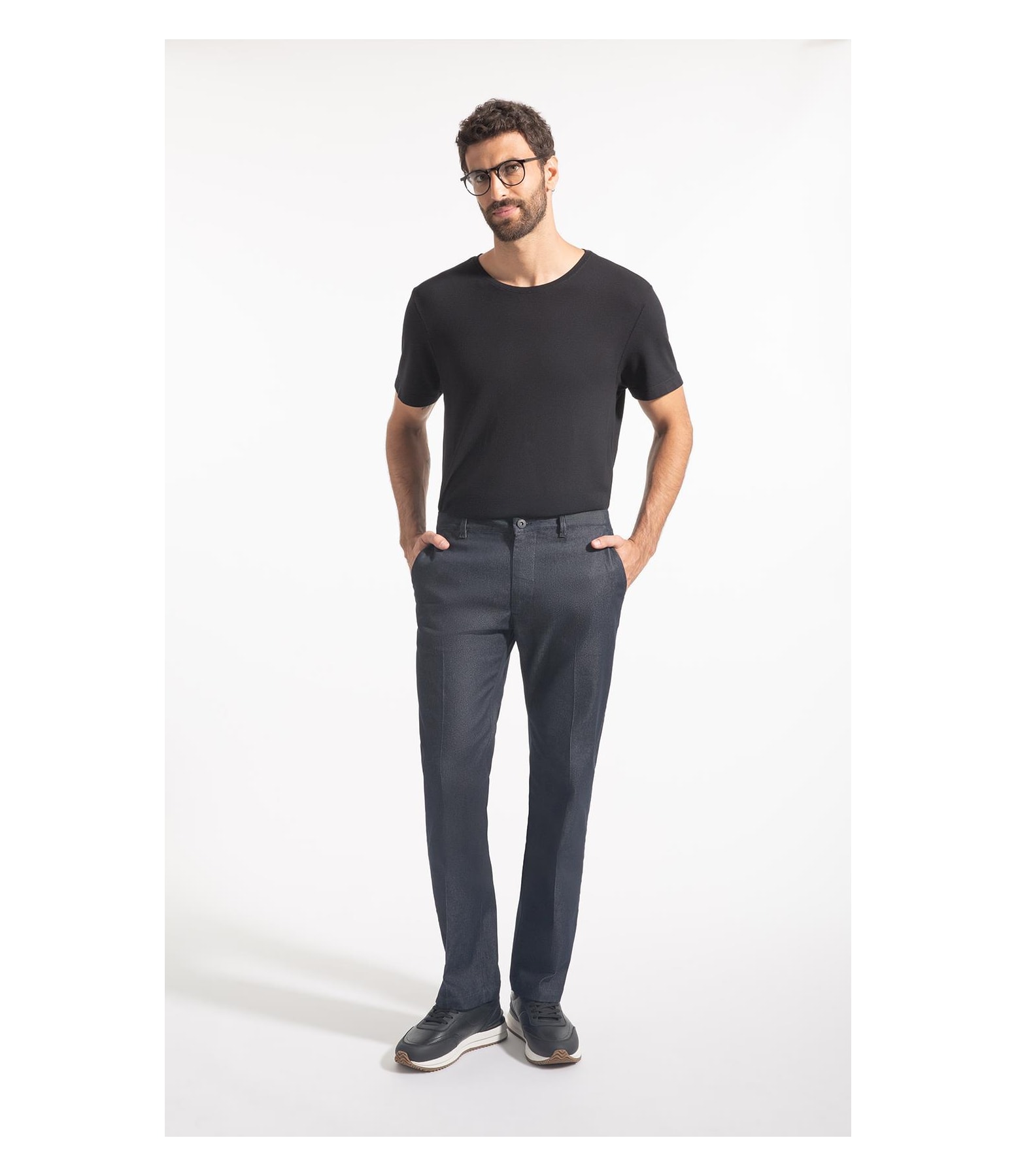 T-Shirt Piquet Rems Preto