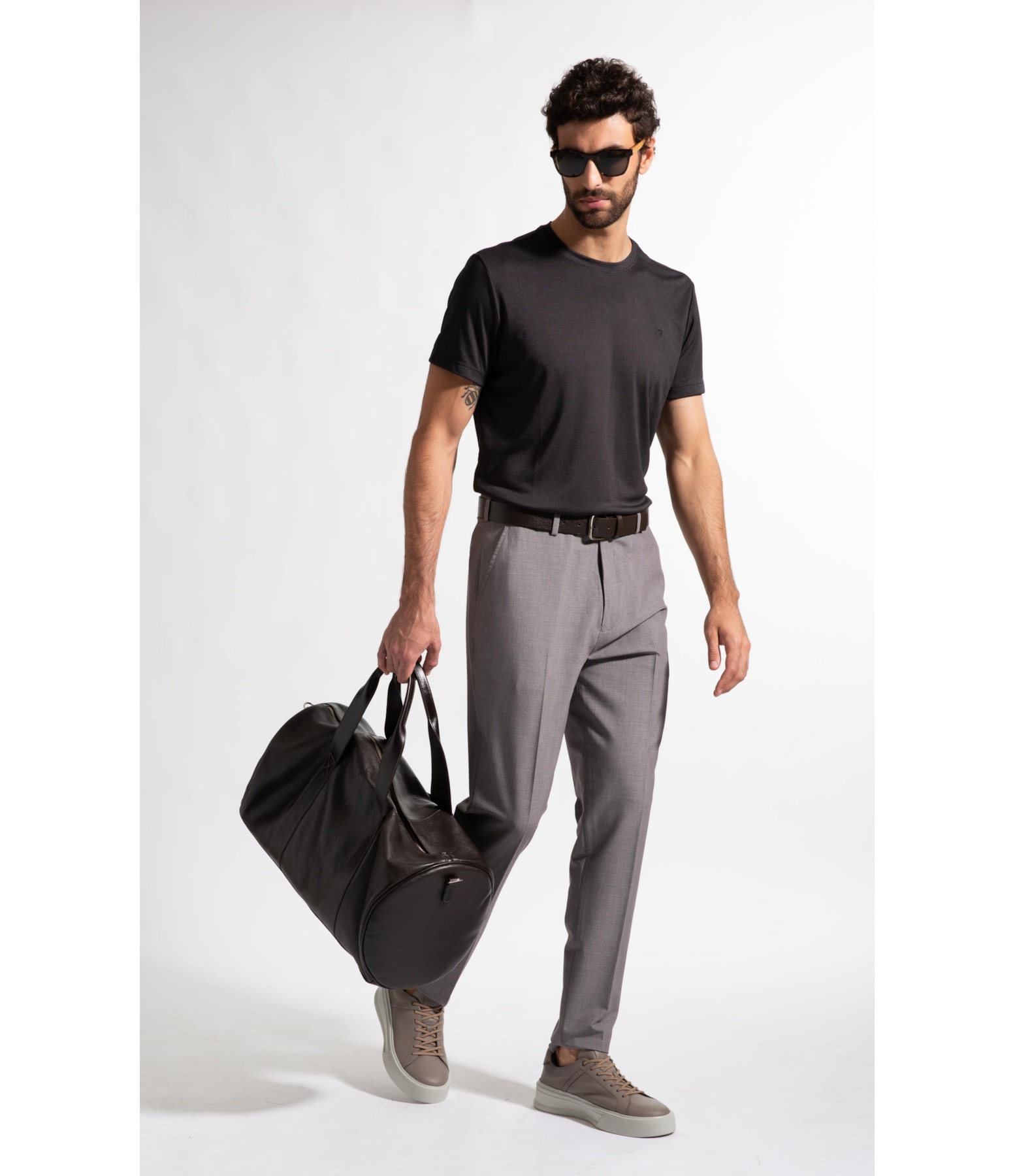 T-Shirt Rocket Modal Charcoal