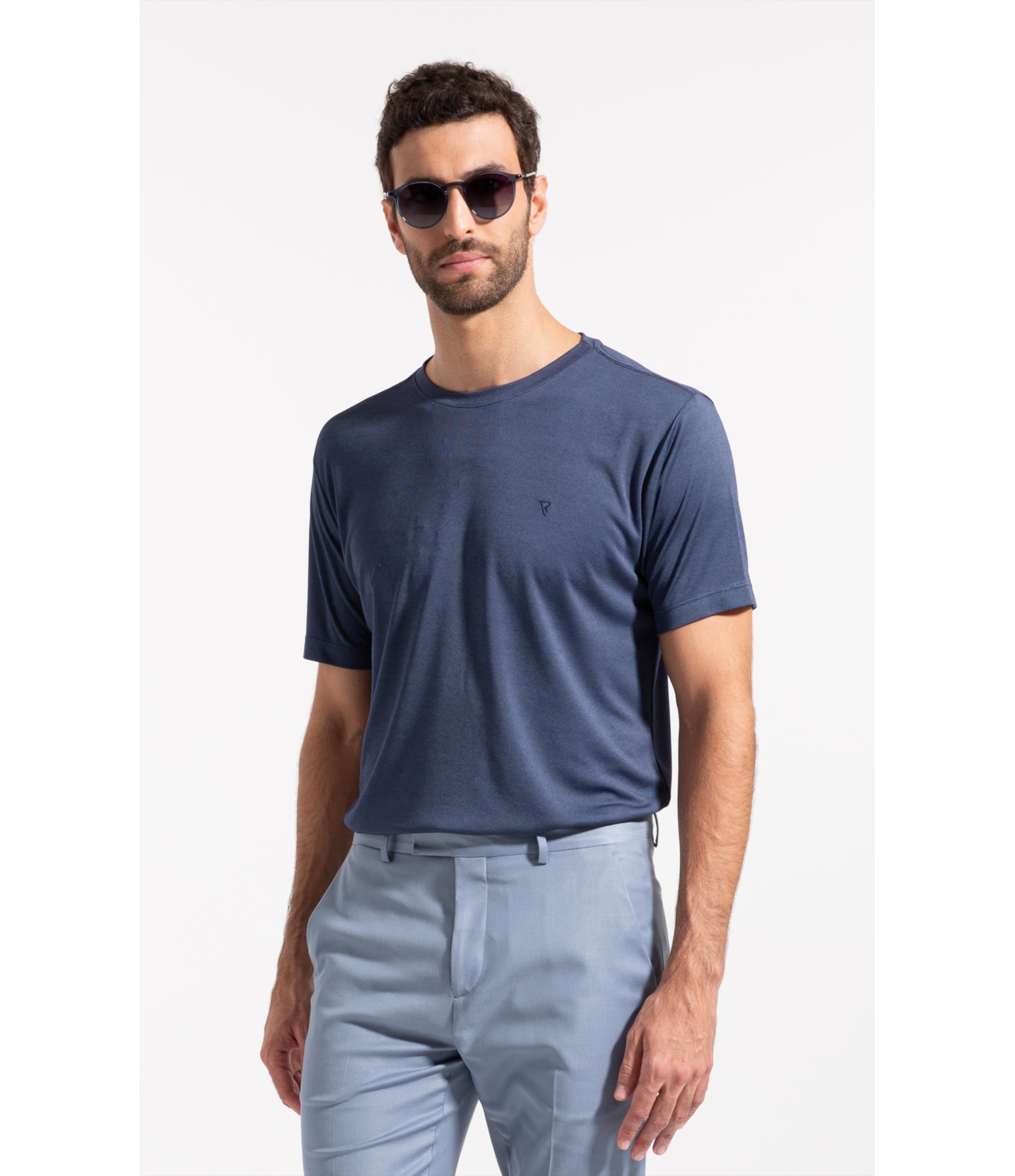 T-Shirt Rocket Modal Dark Blue