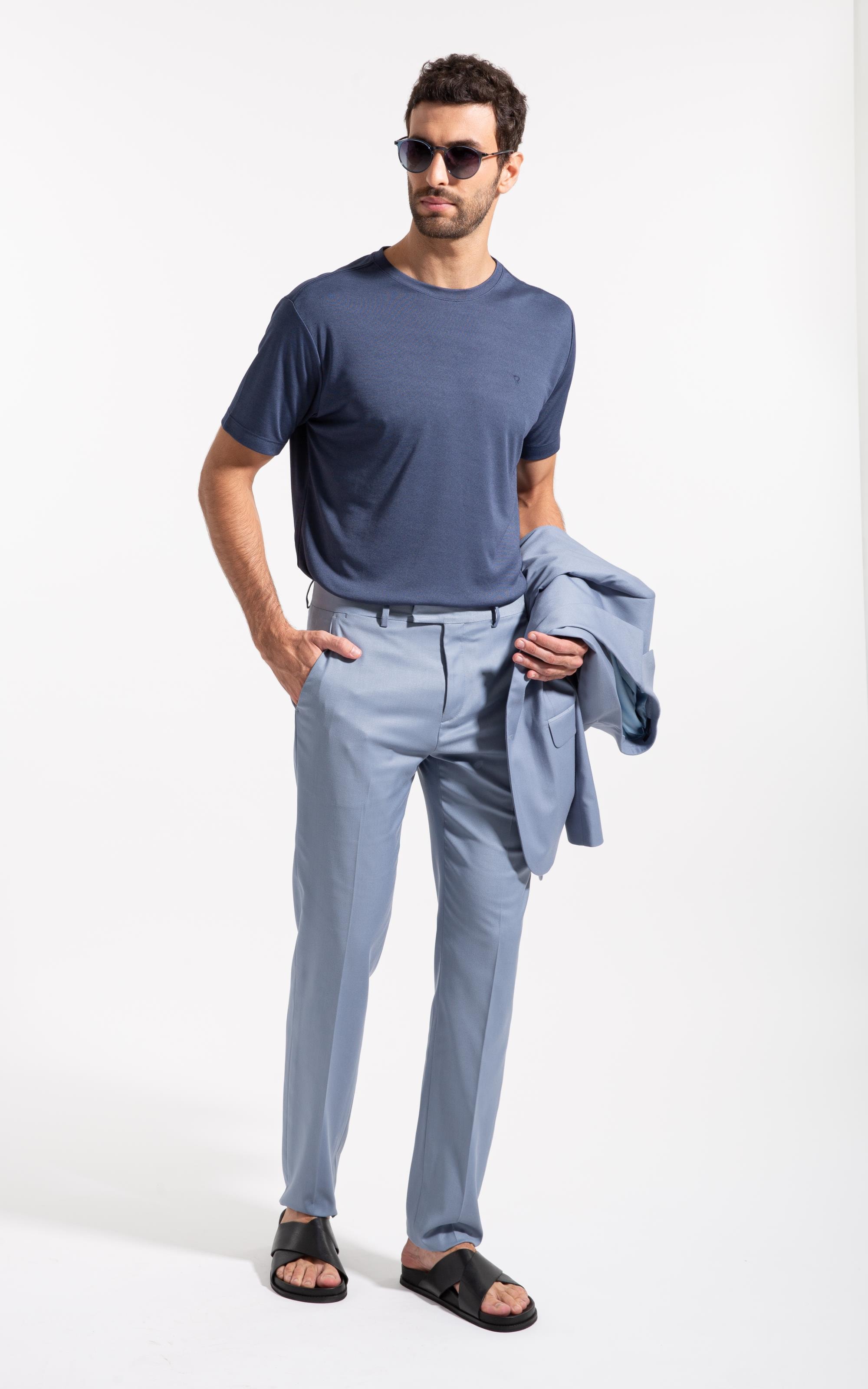 T-Shirt Rocket Modal Dark Blue