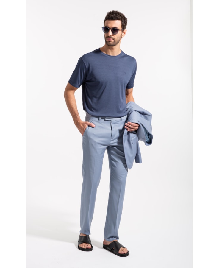 T-Shirt Rocket Modal Dark Blue