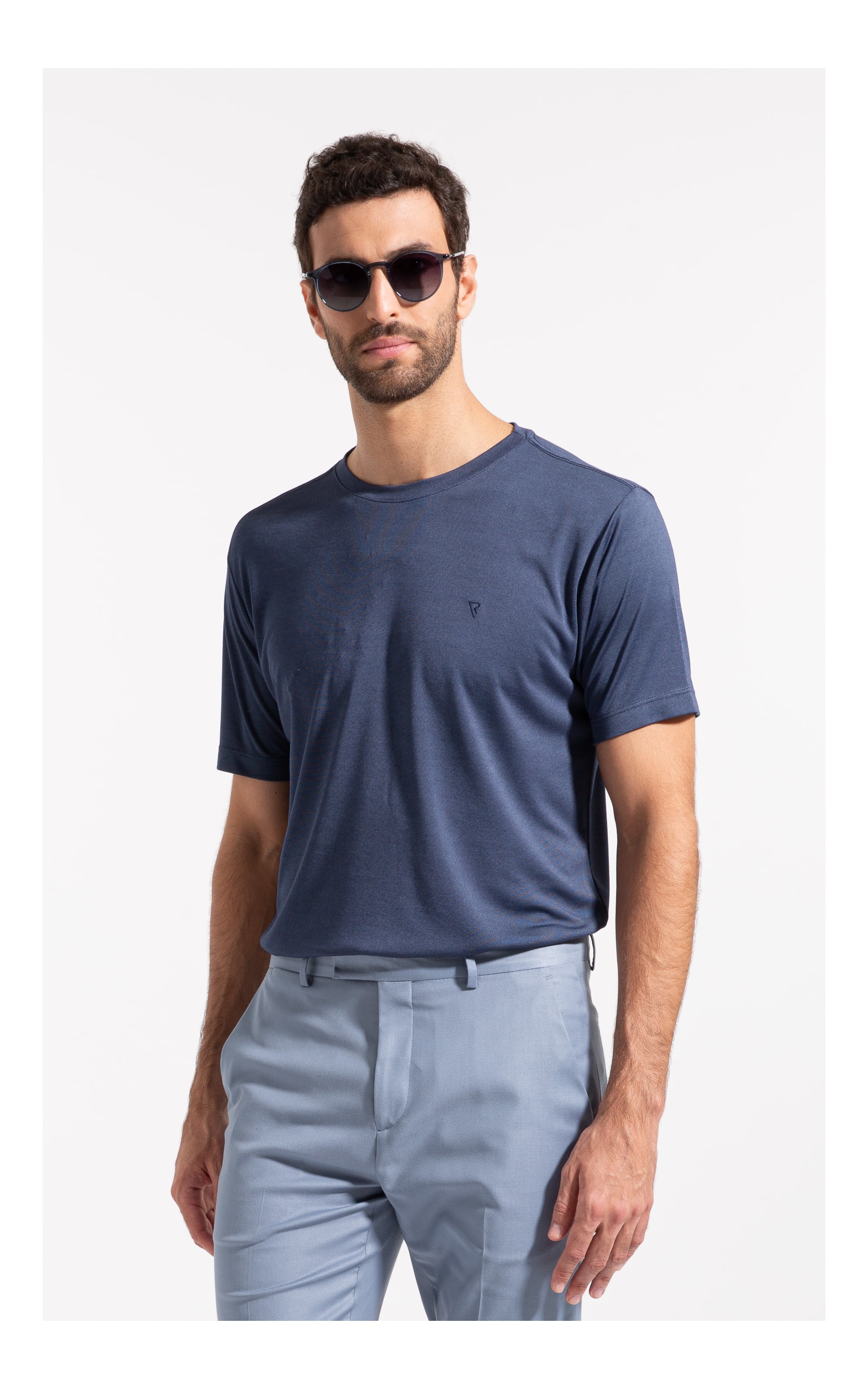 T-Shirt Rocket Modal Dark Blue