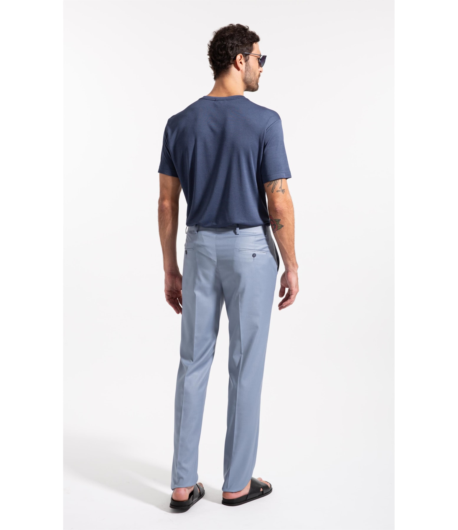T-Shirt Rocket Modal Dark Blue                