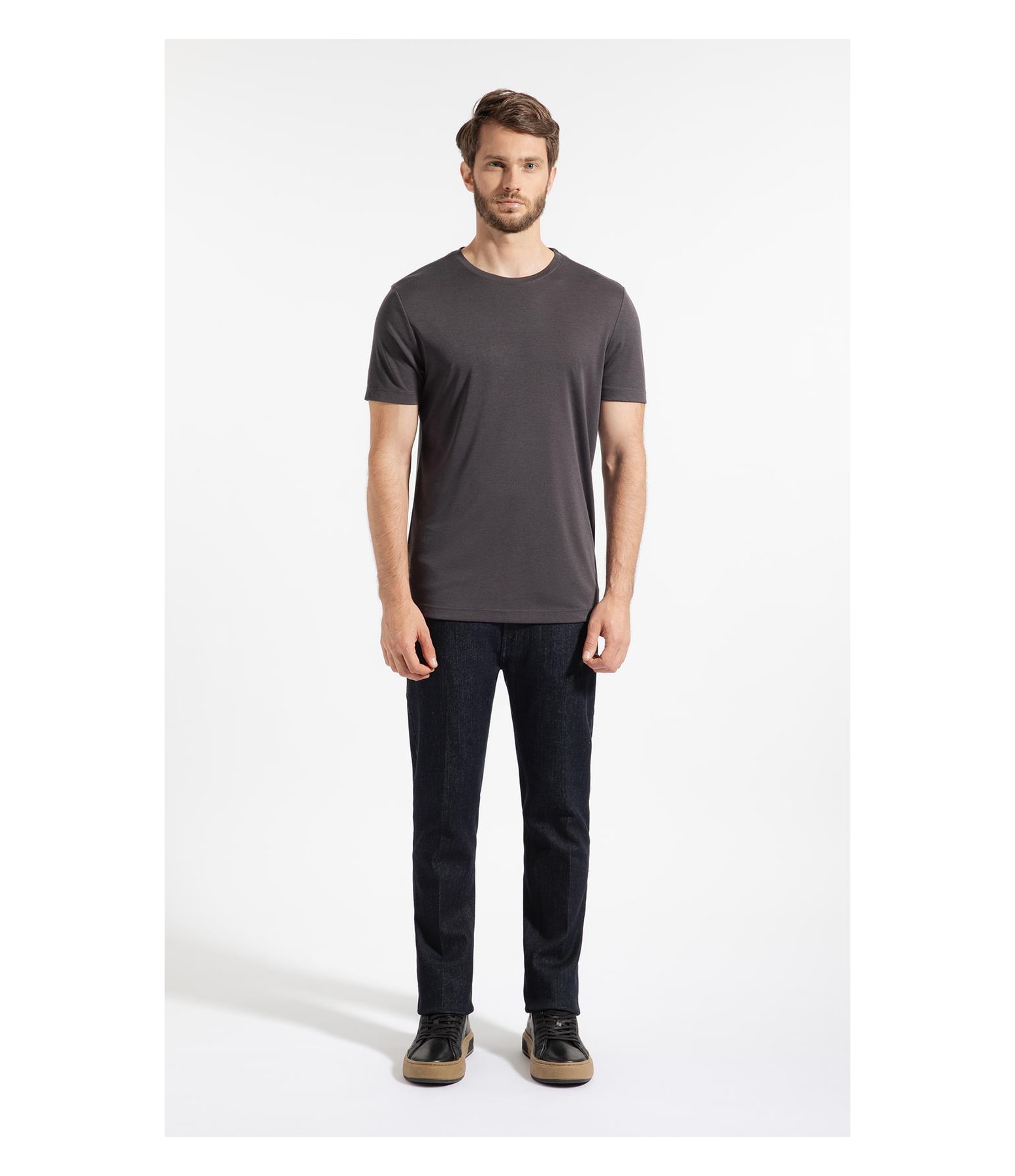 T-Shirt Rocket Modal Grafite