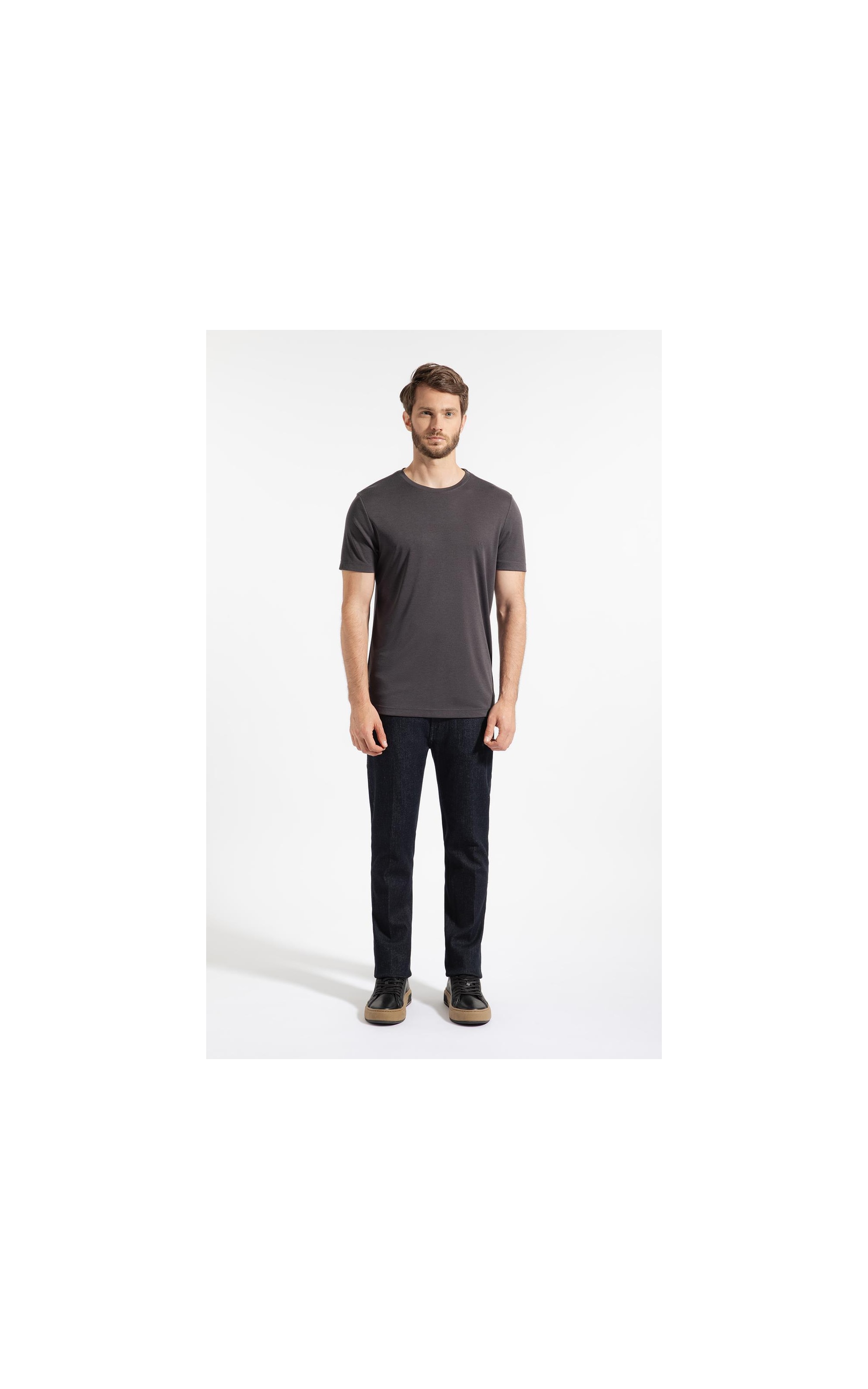 T-Shirt Rocket Modal Grafite
