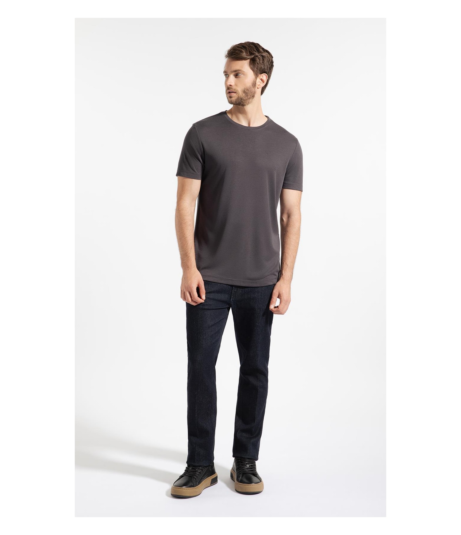 T-Shirt Rocket Modal Grafite