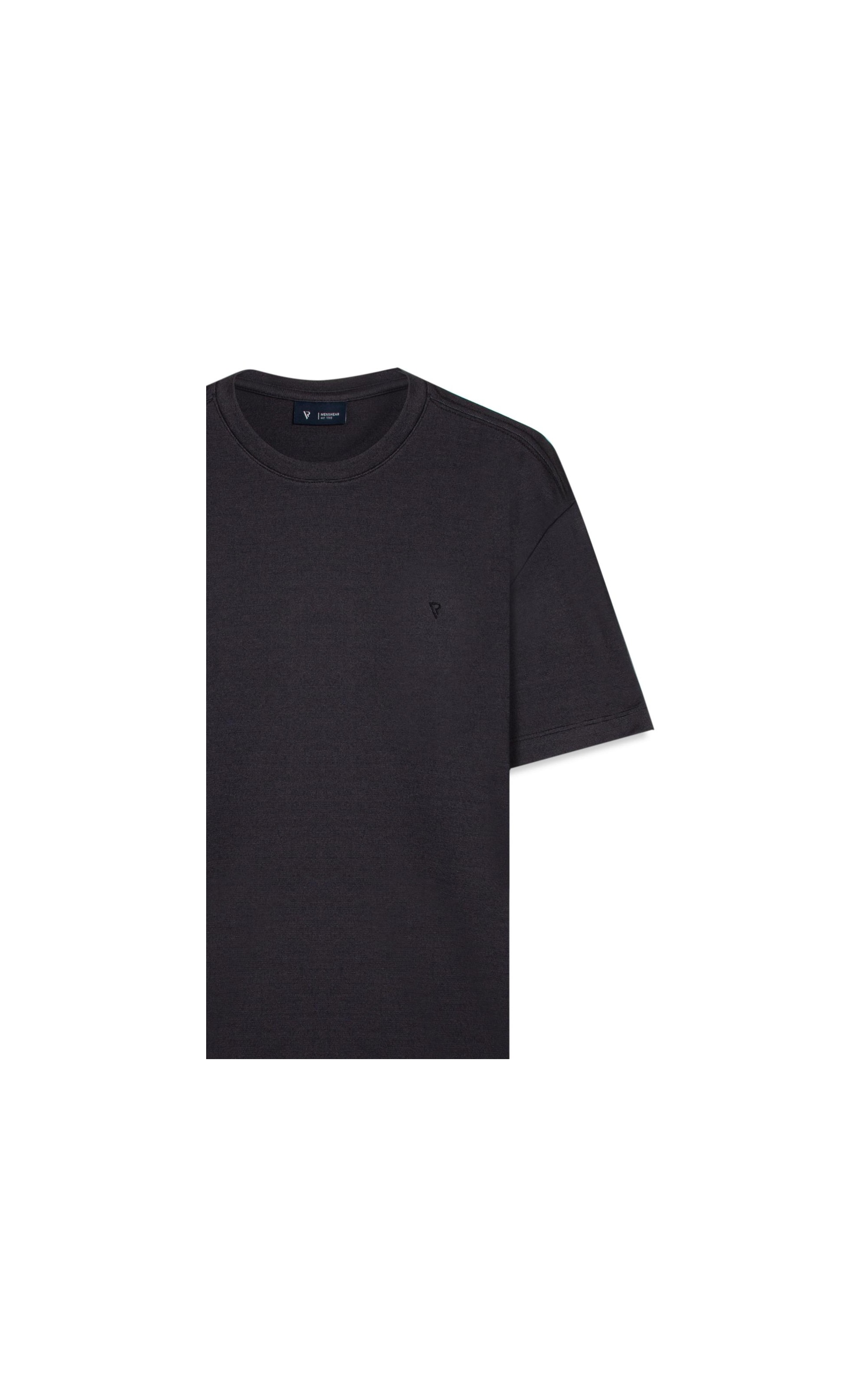 T-Shirt Rocket Modal Preto