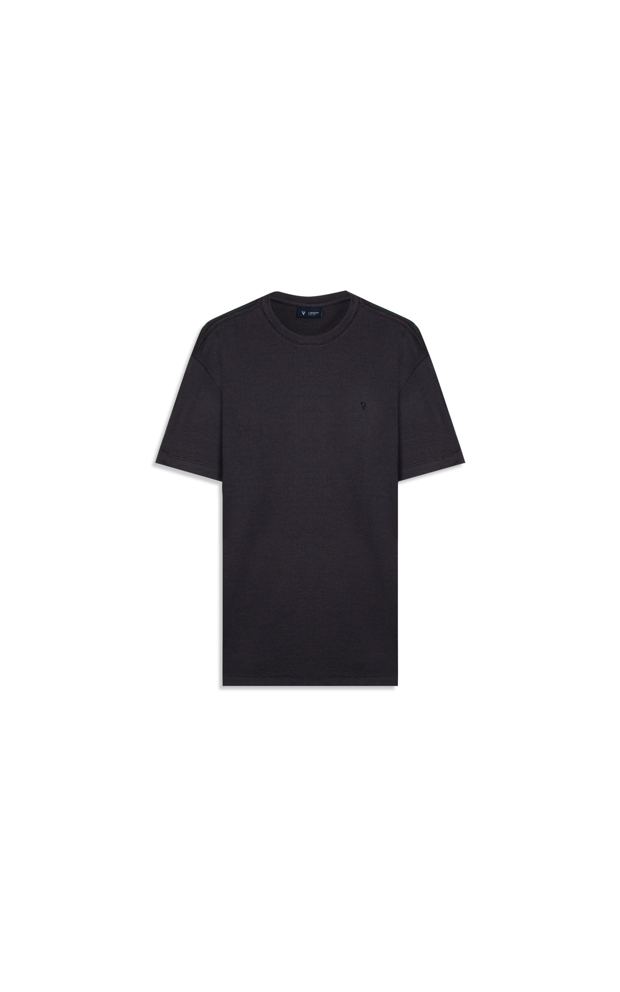 T-Shirt Rocket Modal Preto