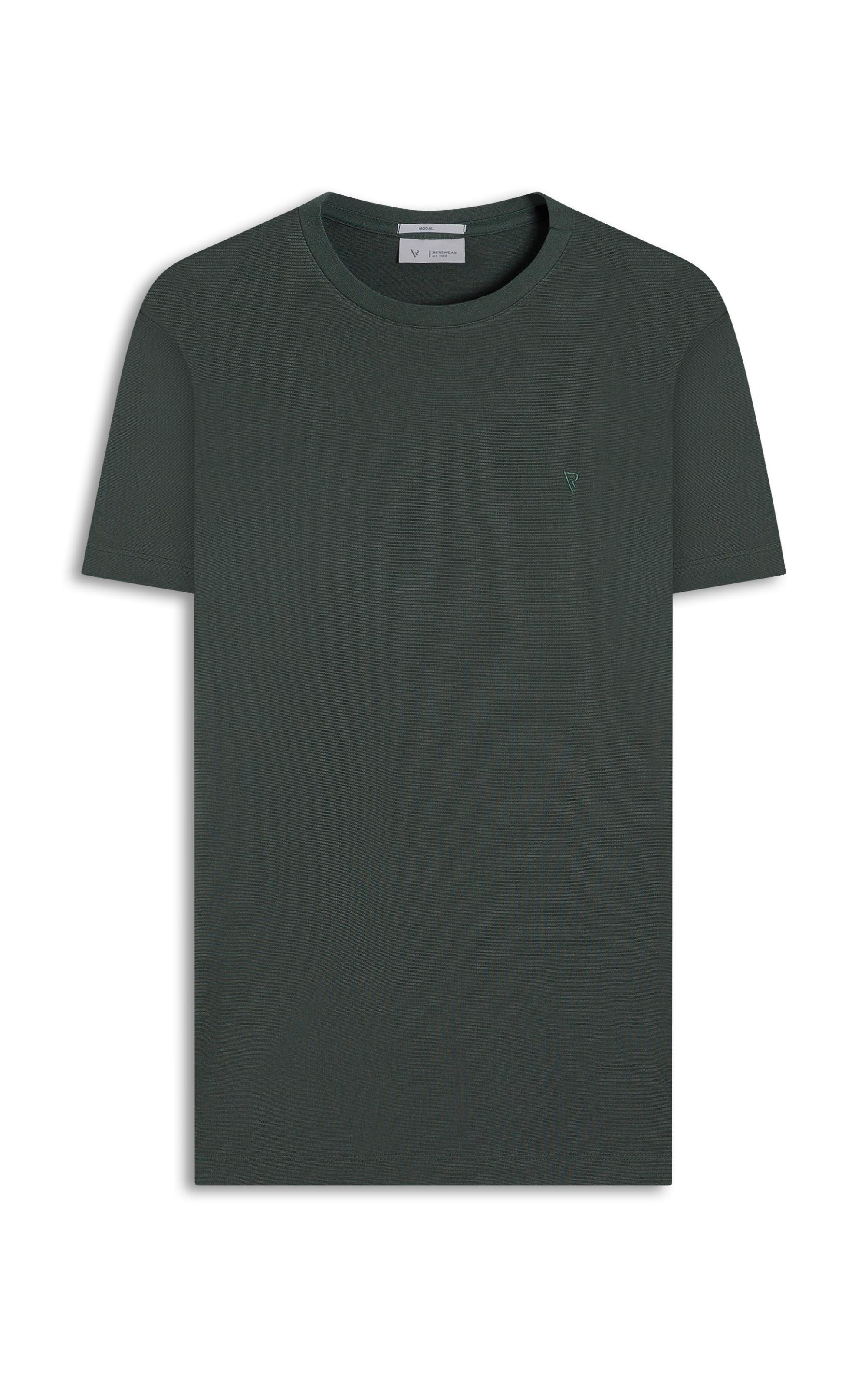 T-Shirt Rocket Modal Verde Army