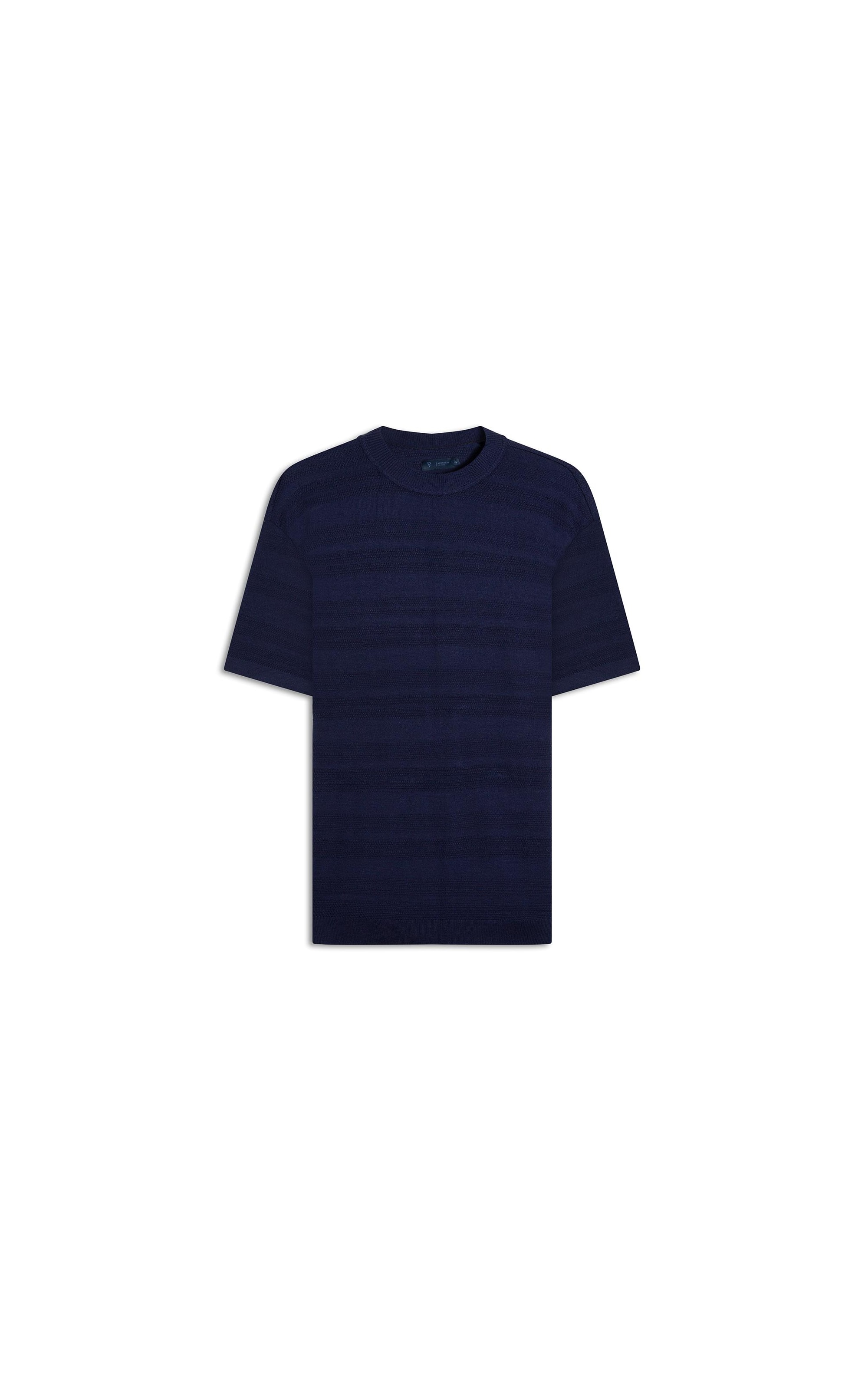 T-Shirt Tricot Freddo Listrado Dark Navy