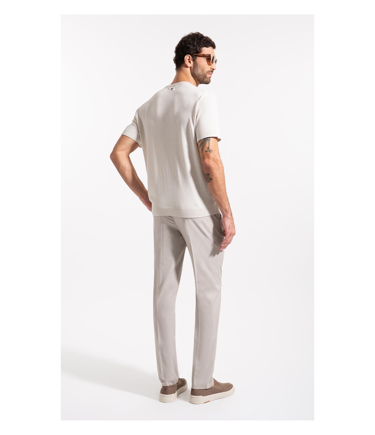 T-Shirt Tricot Lucas Areia