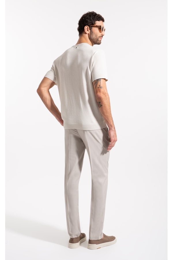 T-Shirt Tricot Lucas Areia