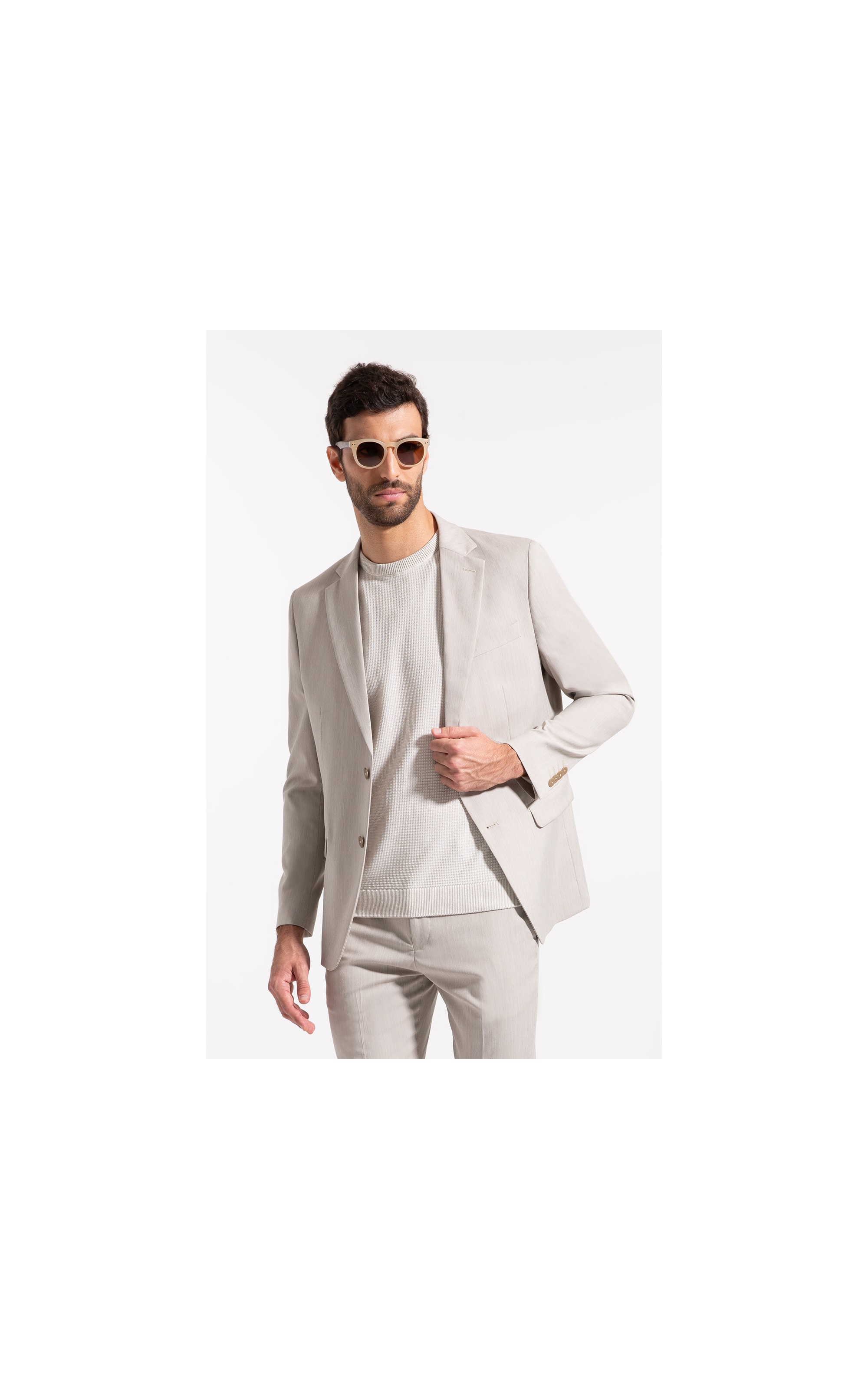 T-Shirt Tricot Lucas Areia