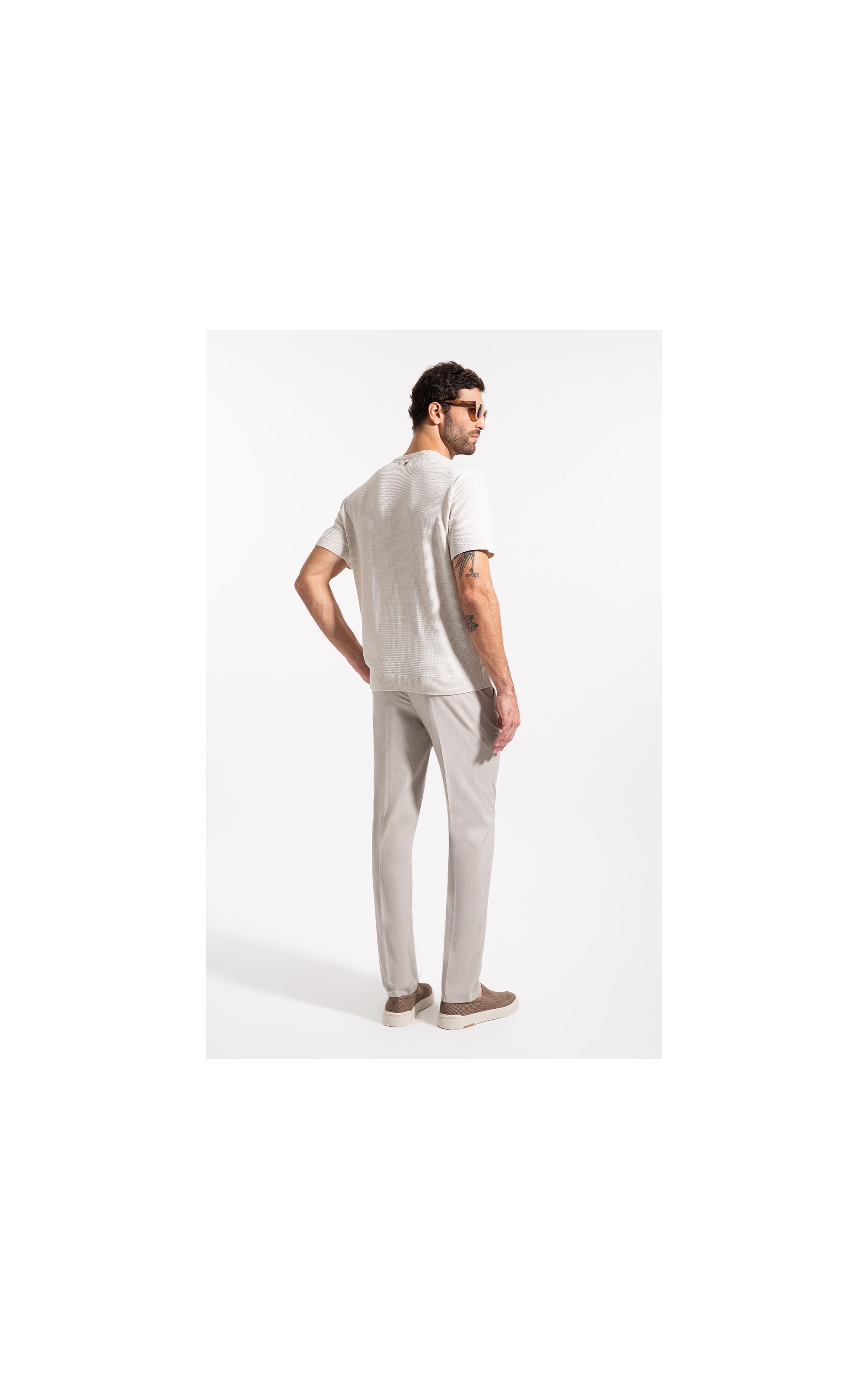 T-Shirt Tricot Lucas Areia