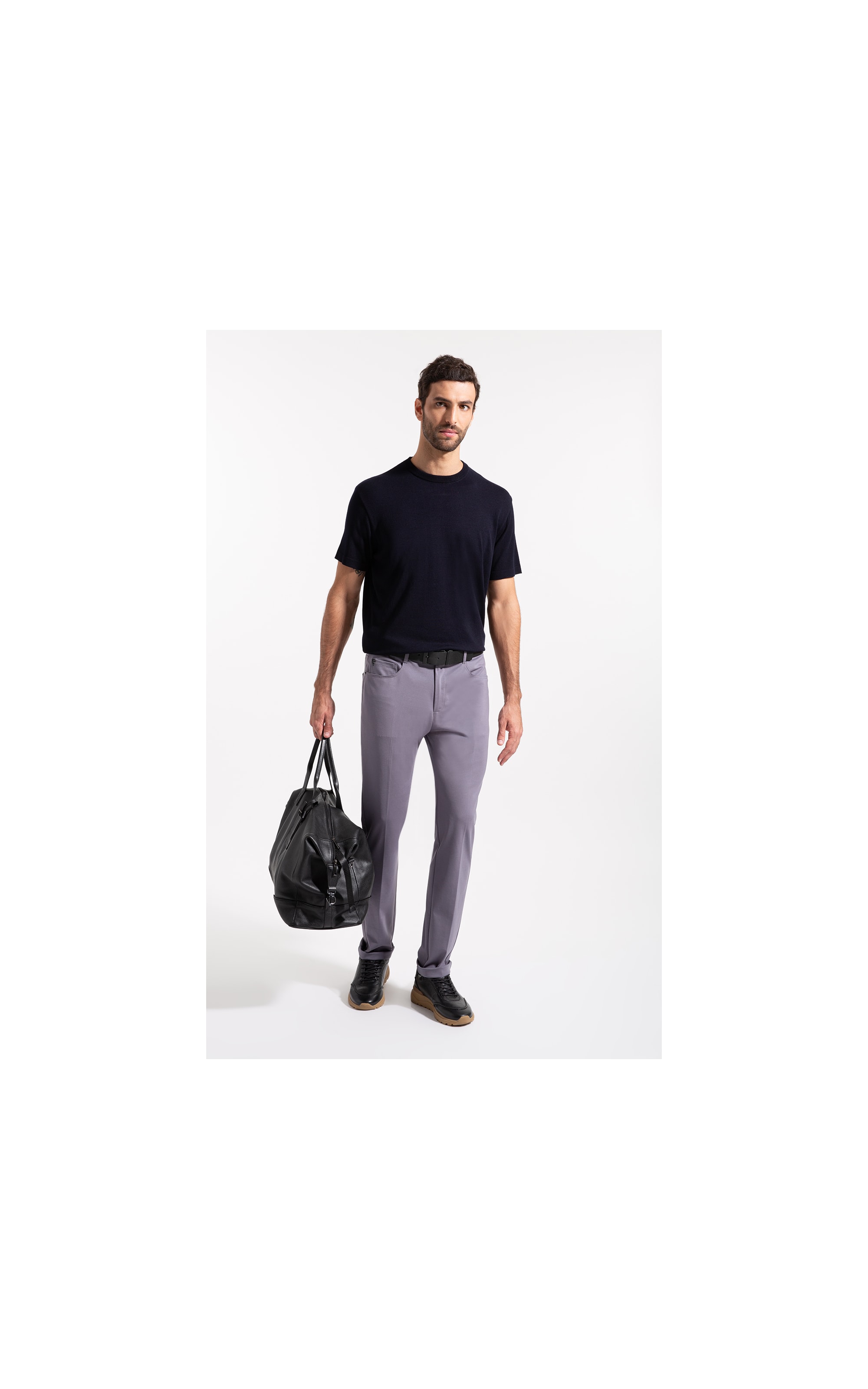 T-Shirt Tricot Modal Dark Navy