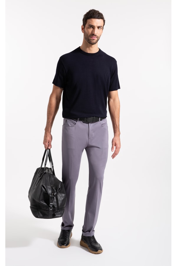 T-Shirt Tricot Modal Dark Navy