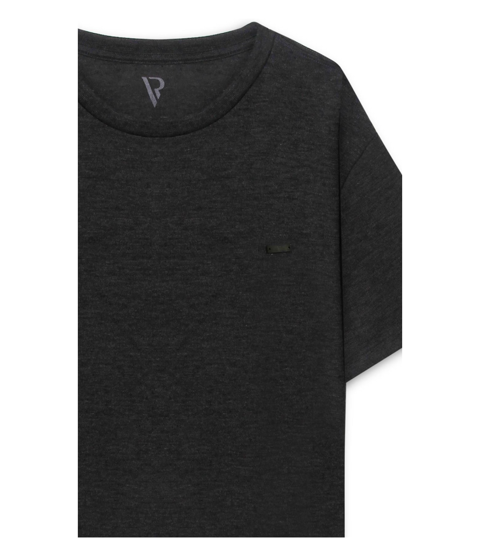 T-Shirt Tricot Soft Chumbo Mescla