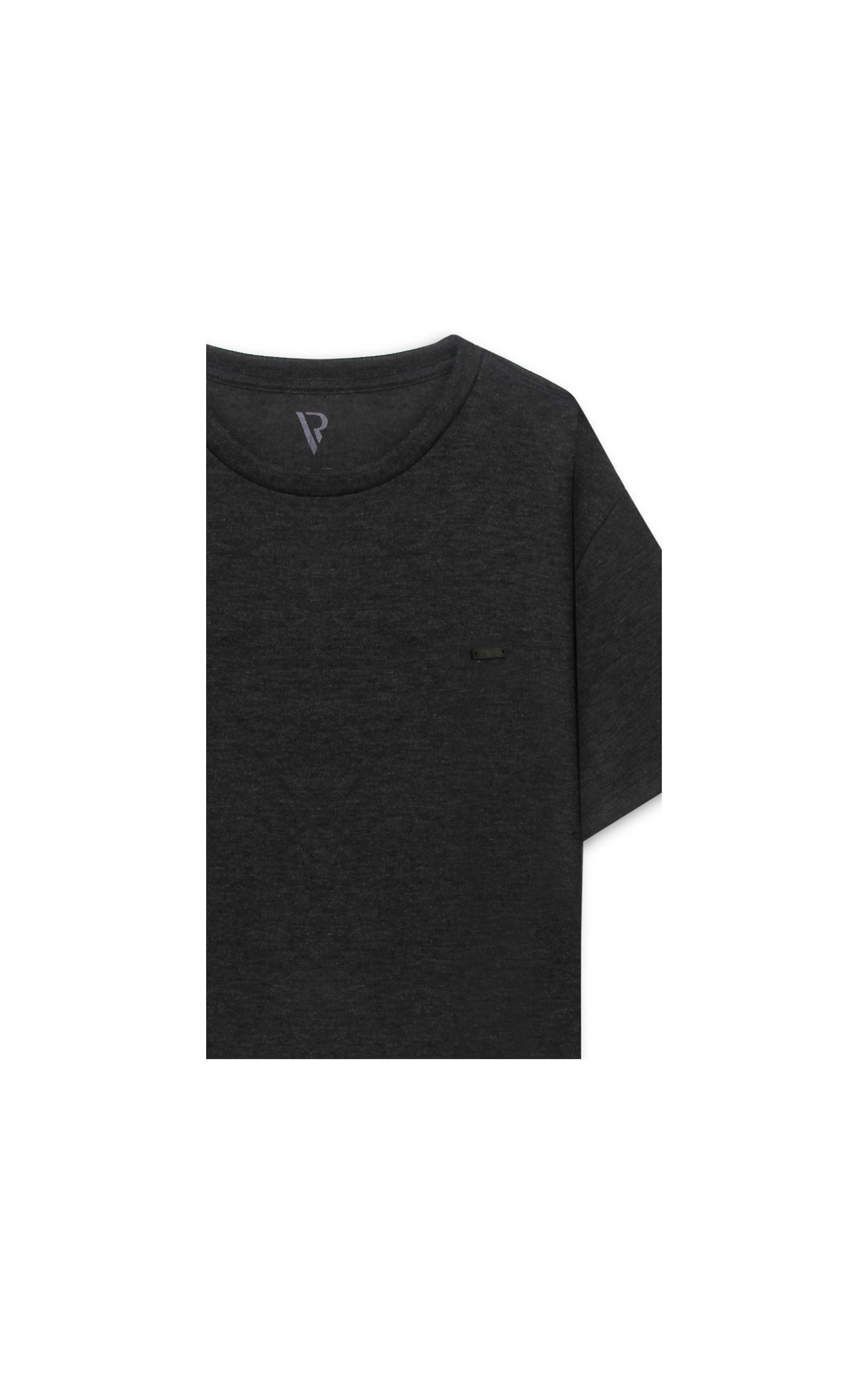 T-Shirt Tricot Soft Chumbo Mescla
