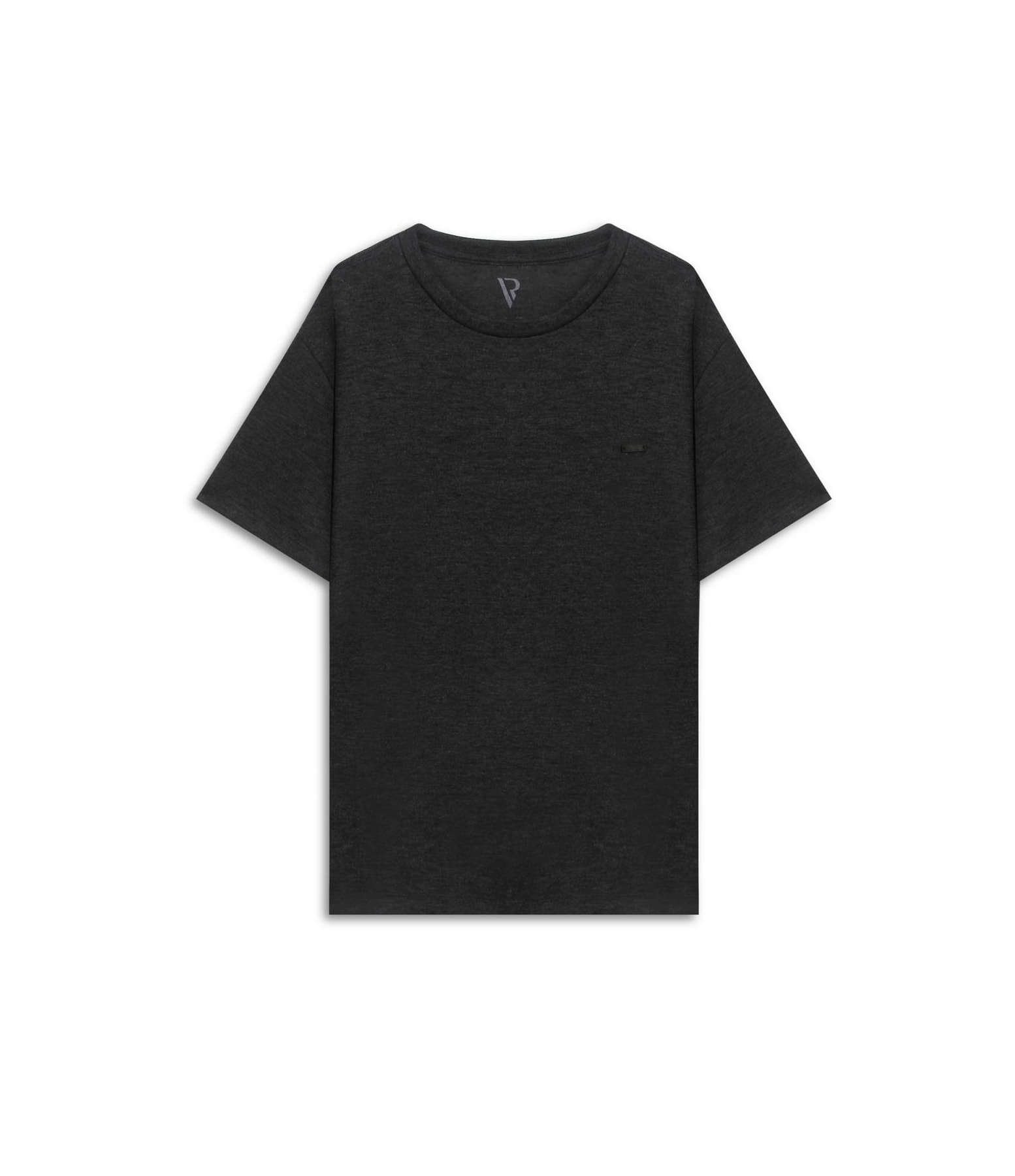 T-Shirt Tricot Soft Chumbo Mescla