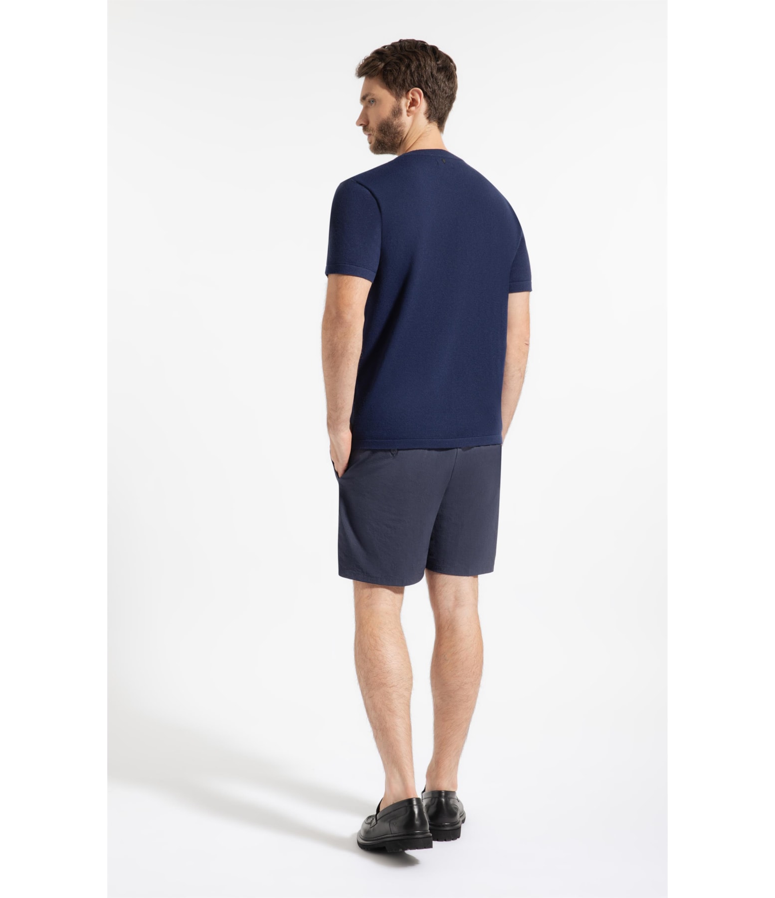T-Shirt Trioct Gola Redonda Marinho