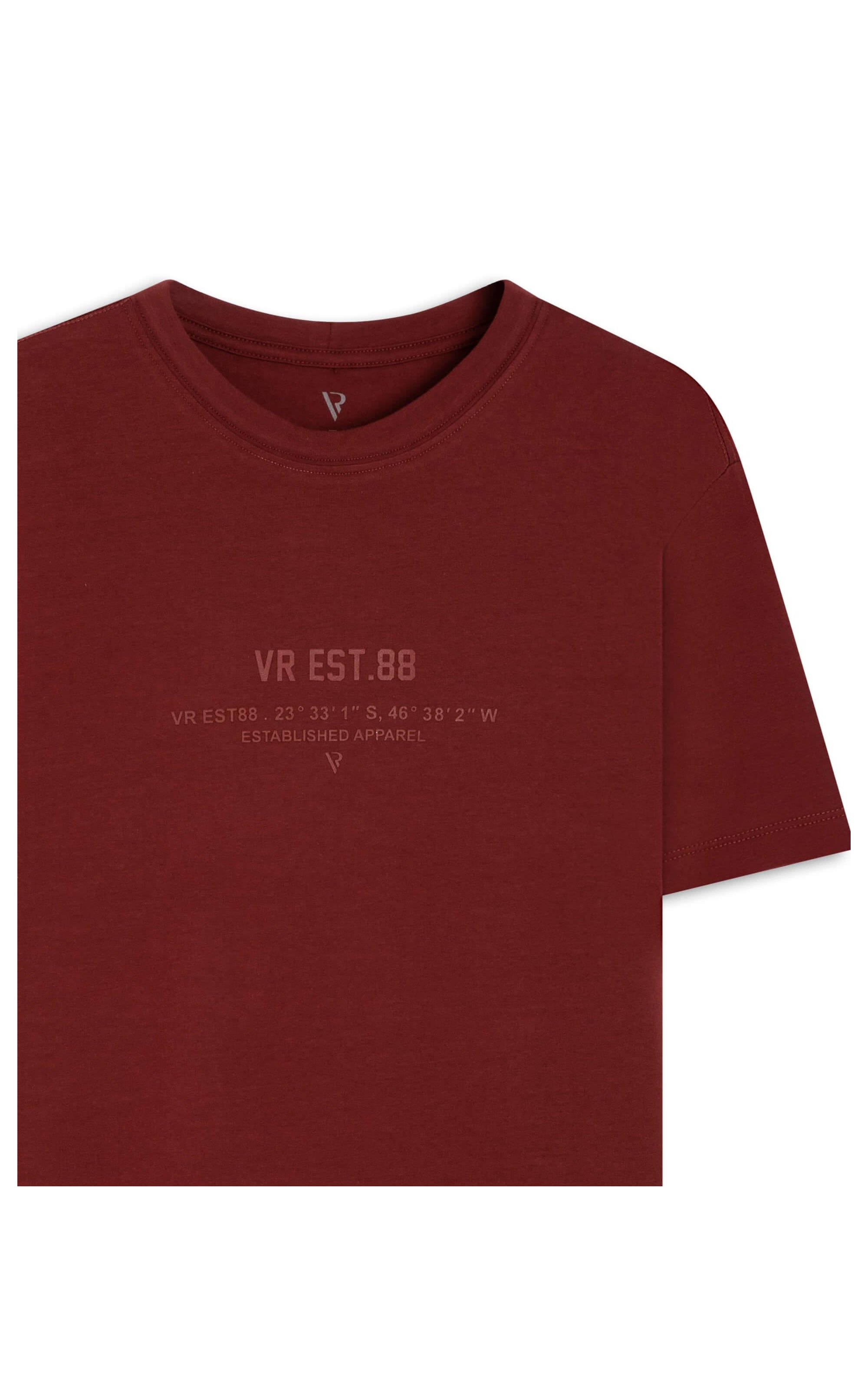 T-Shirt Vr88 Bordeaux