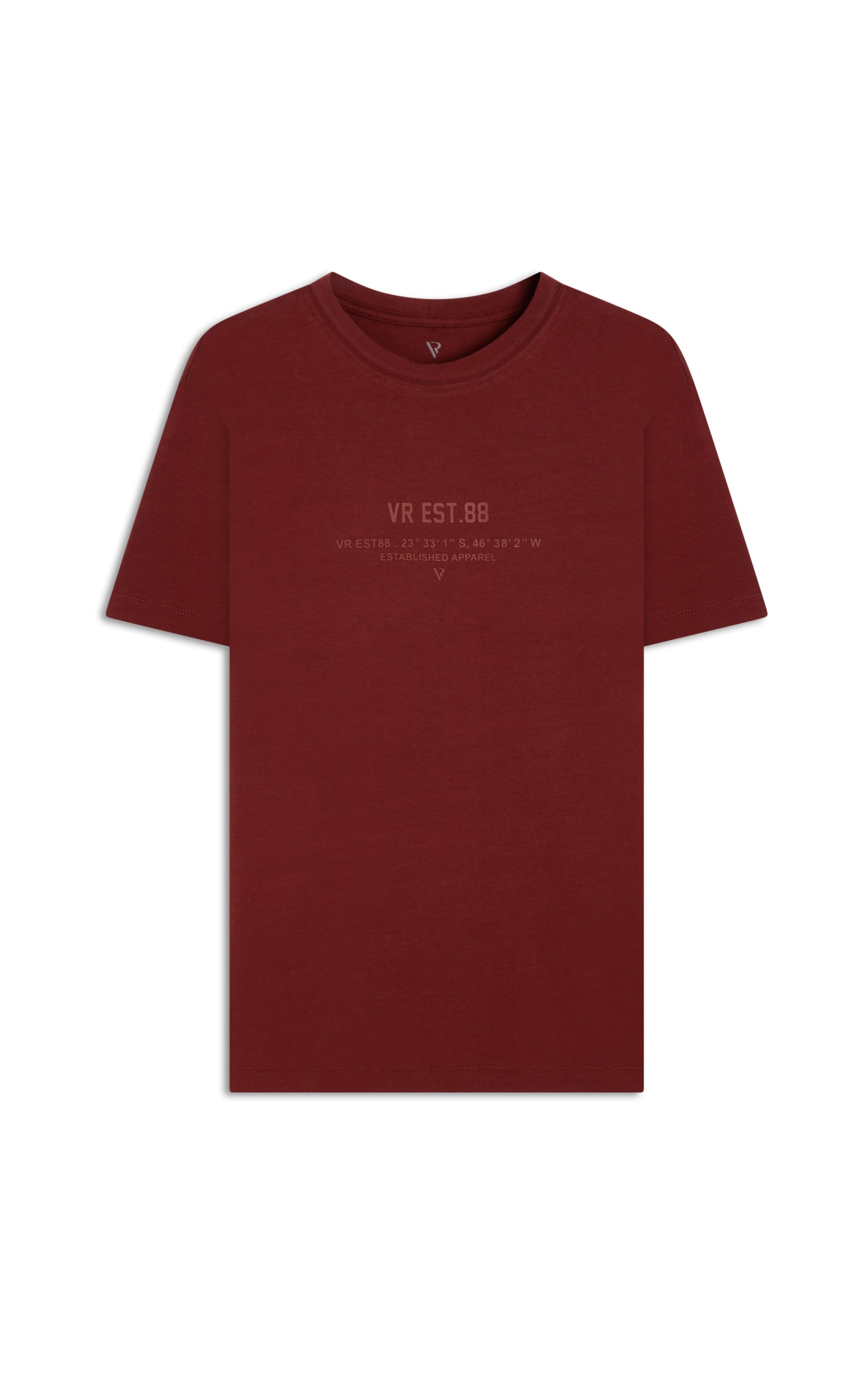 T-Shirt Vr88 Bordeaux