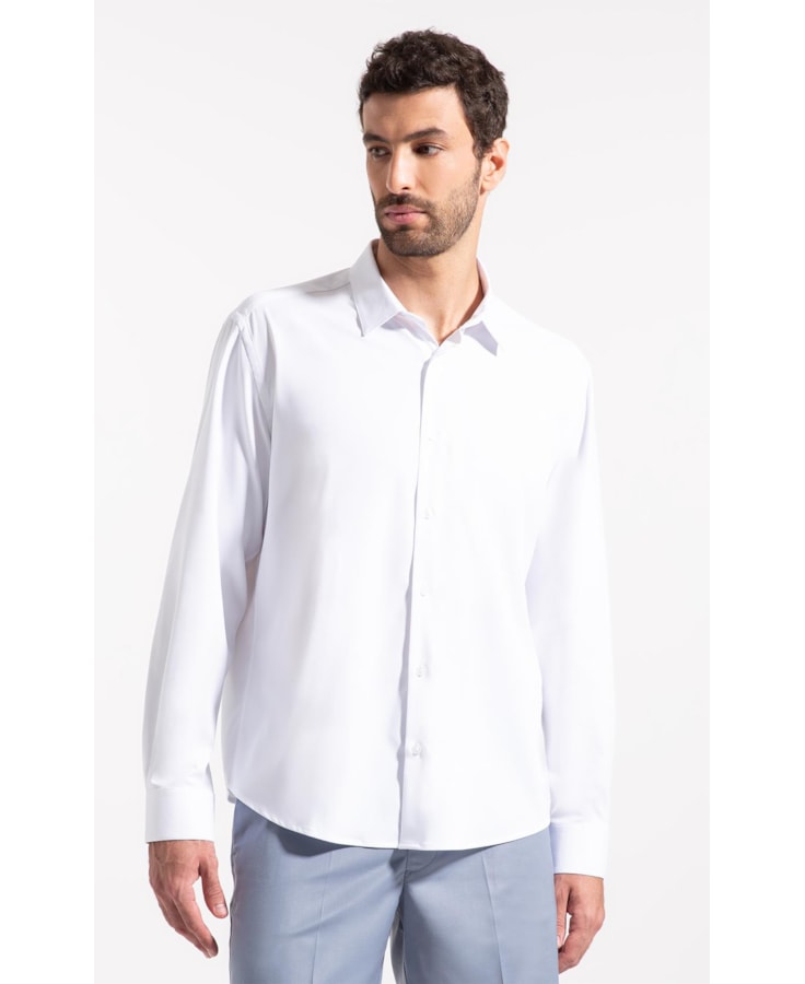 Tech Bambu Horizontal Classic Shangai Branco