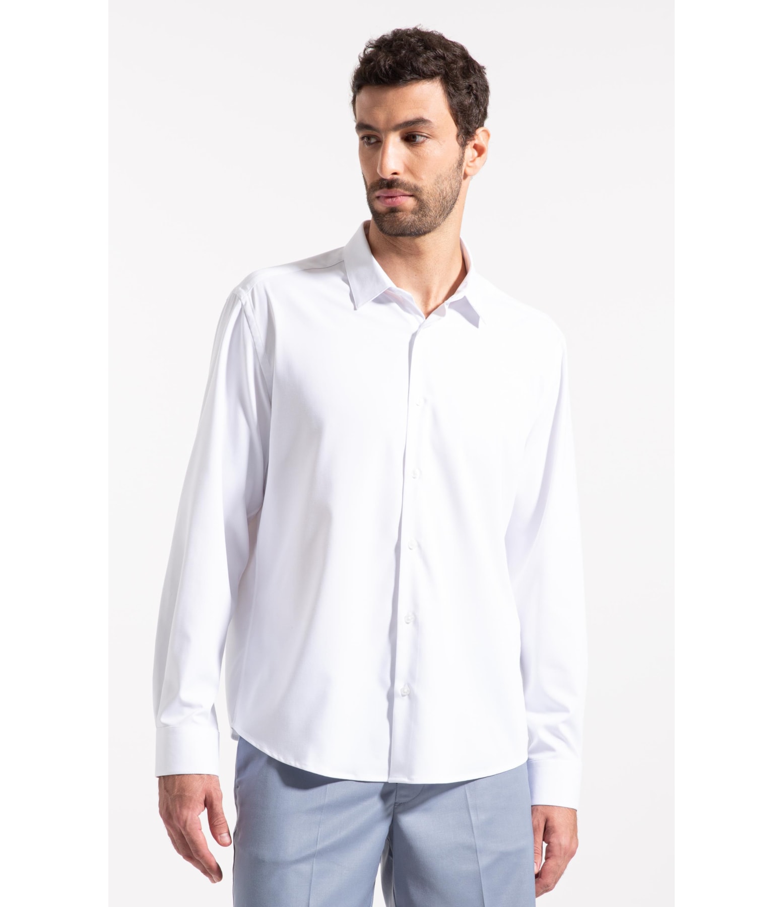 Tech Bambu Horizontal Classic Shangai Branco