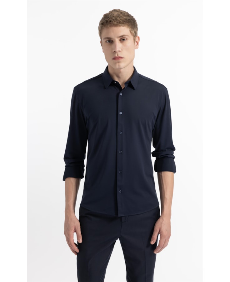Tech Blend Silk Slim Fusioned Ml Midnight Blue