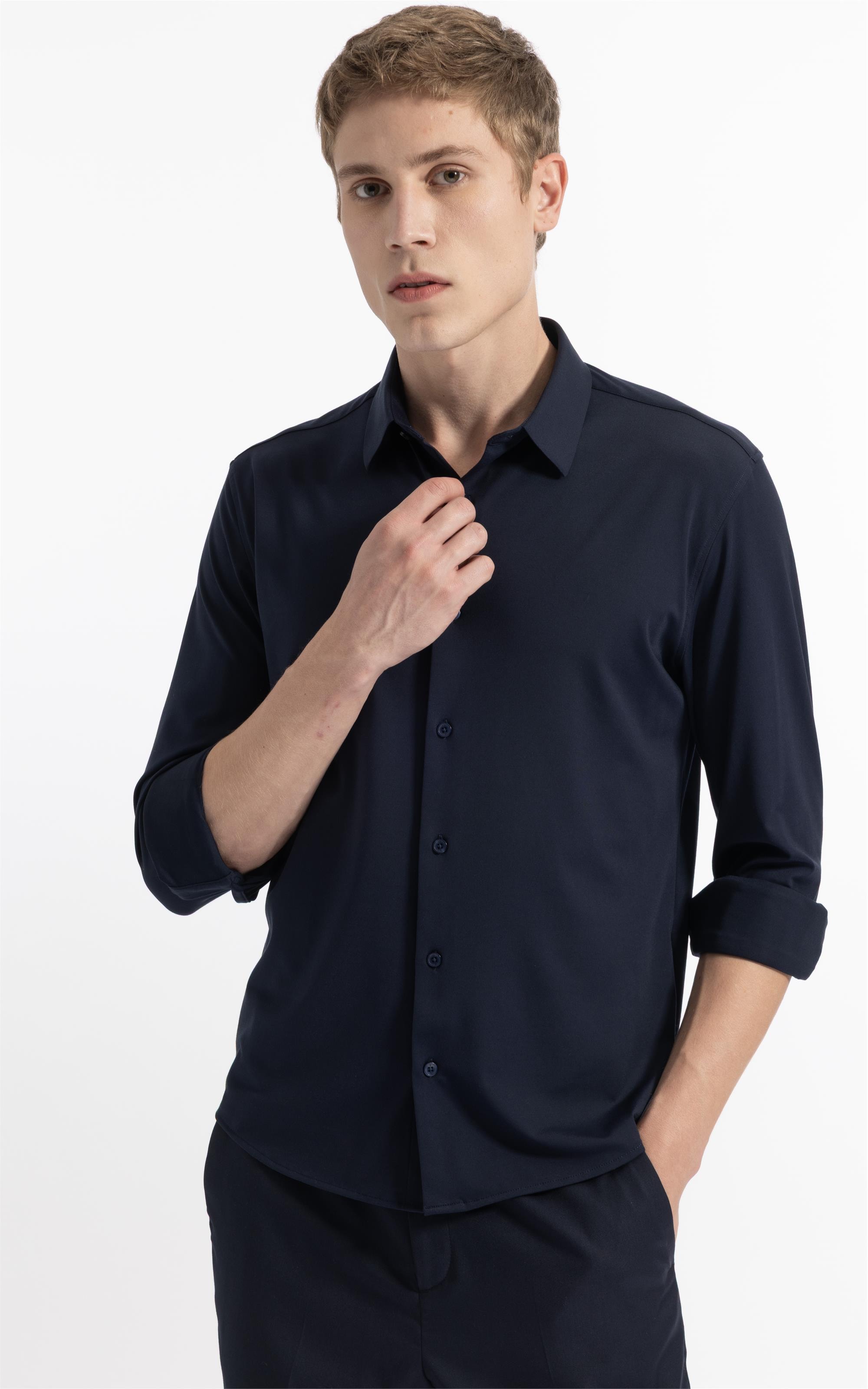 Tech Blend Silk Slim Fusioned Ml Midnight Blue