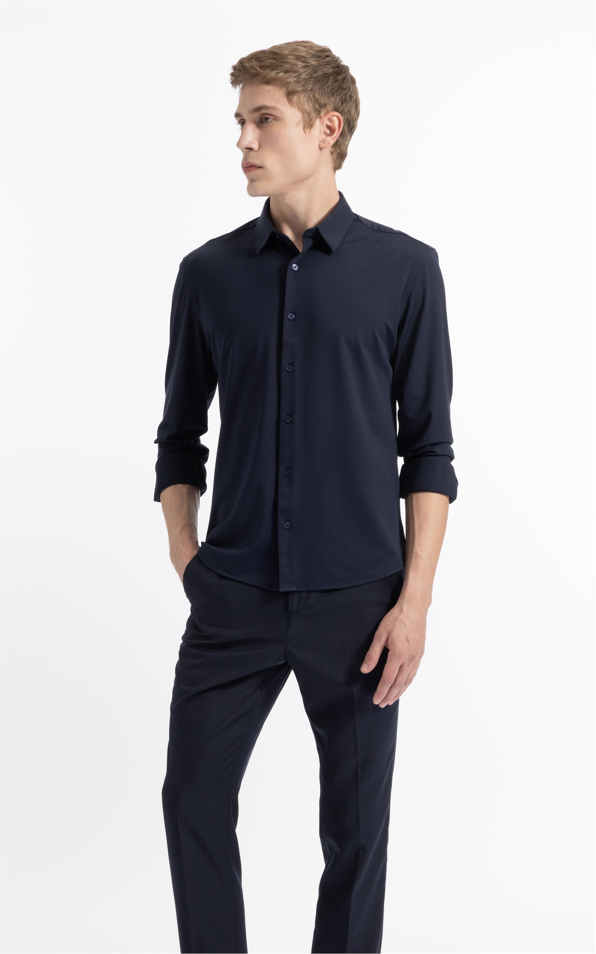 Tech Blend Silk Slim Fusioned Ml Midnight Blue