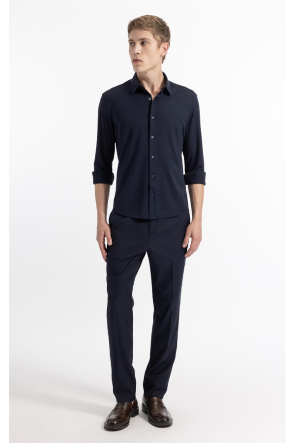 Tech Blend Silk Slim Fusioned Ml Midnight Blue