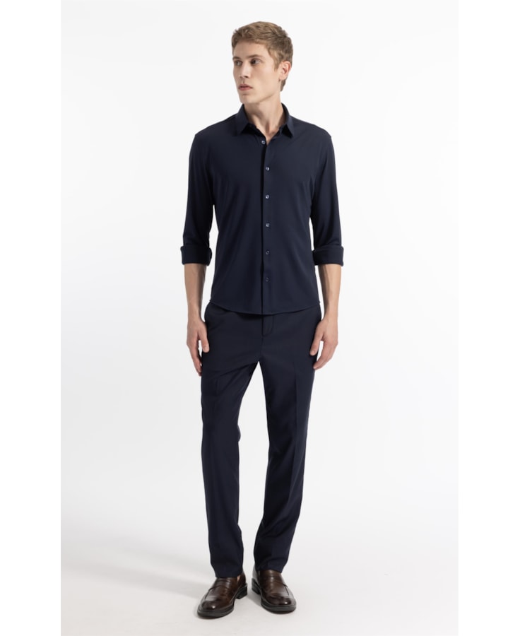 Tech Blend Silk Slim Fusioned Ml Midnight Blue