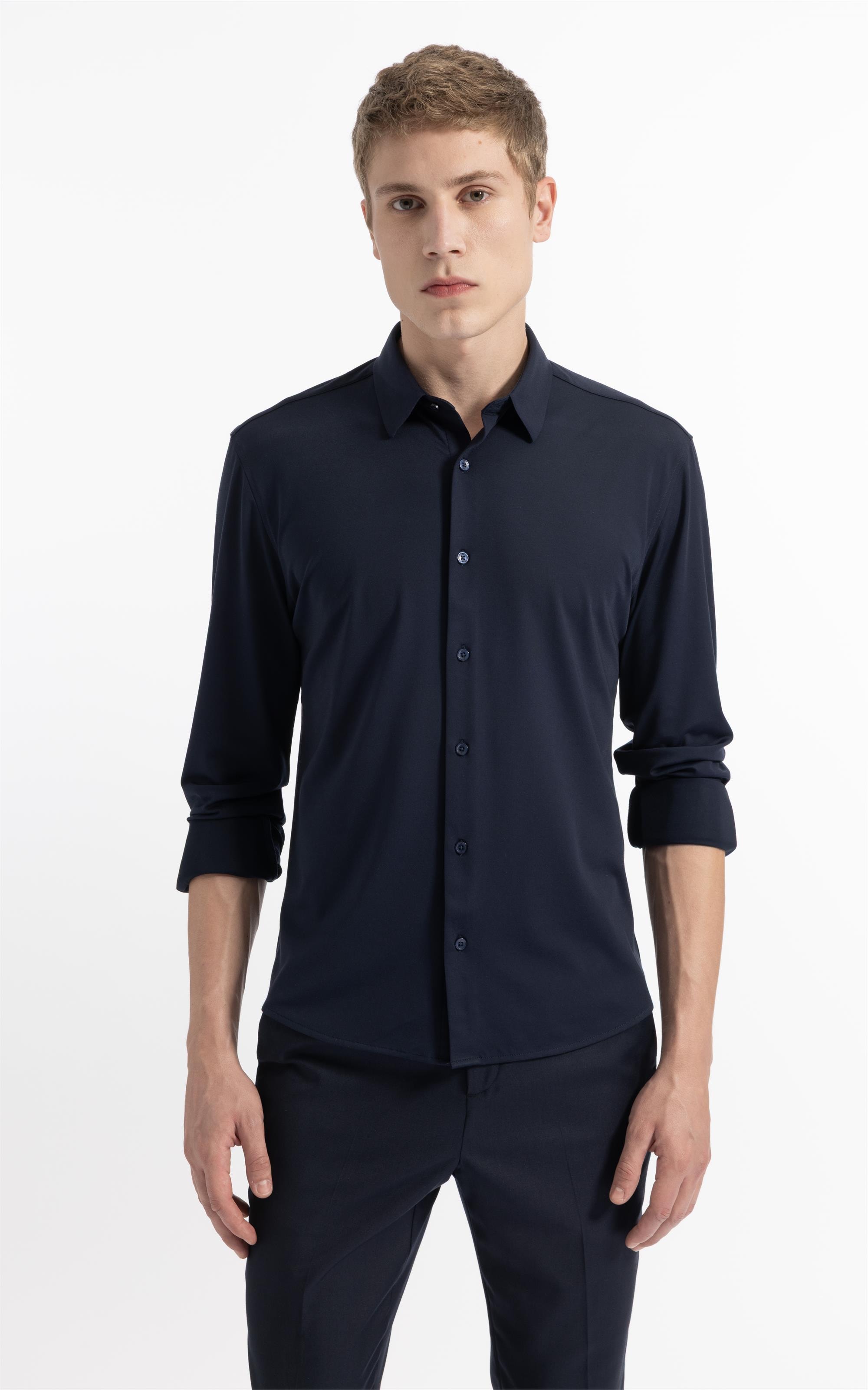 Tech Blend Silk Slim Fusioned Ml Midnight Blue