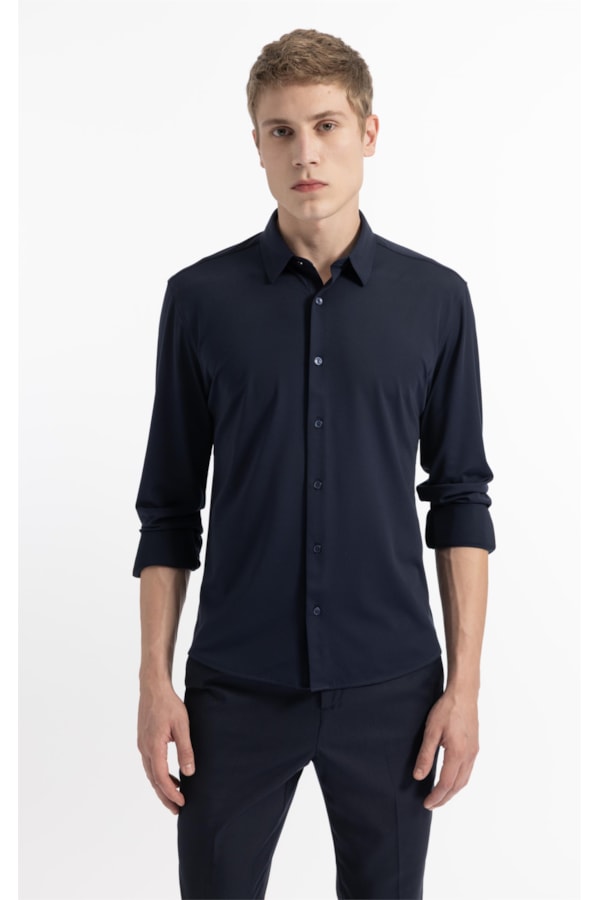 Tech Blend Silk Slim Fusioned Ml Midnight Blue