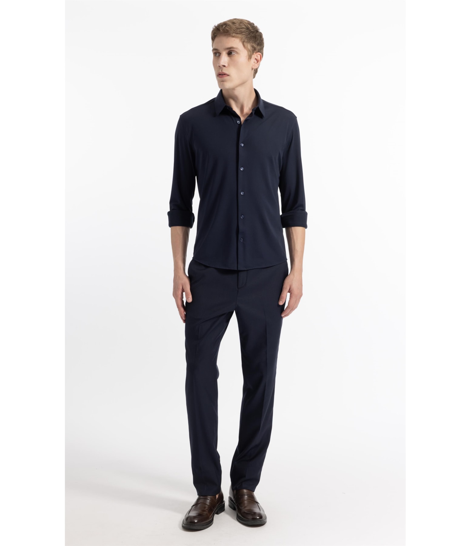 Tech Blend Silk Slim Fusioned Ml Midnight Blue