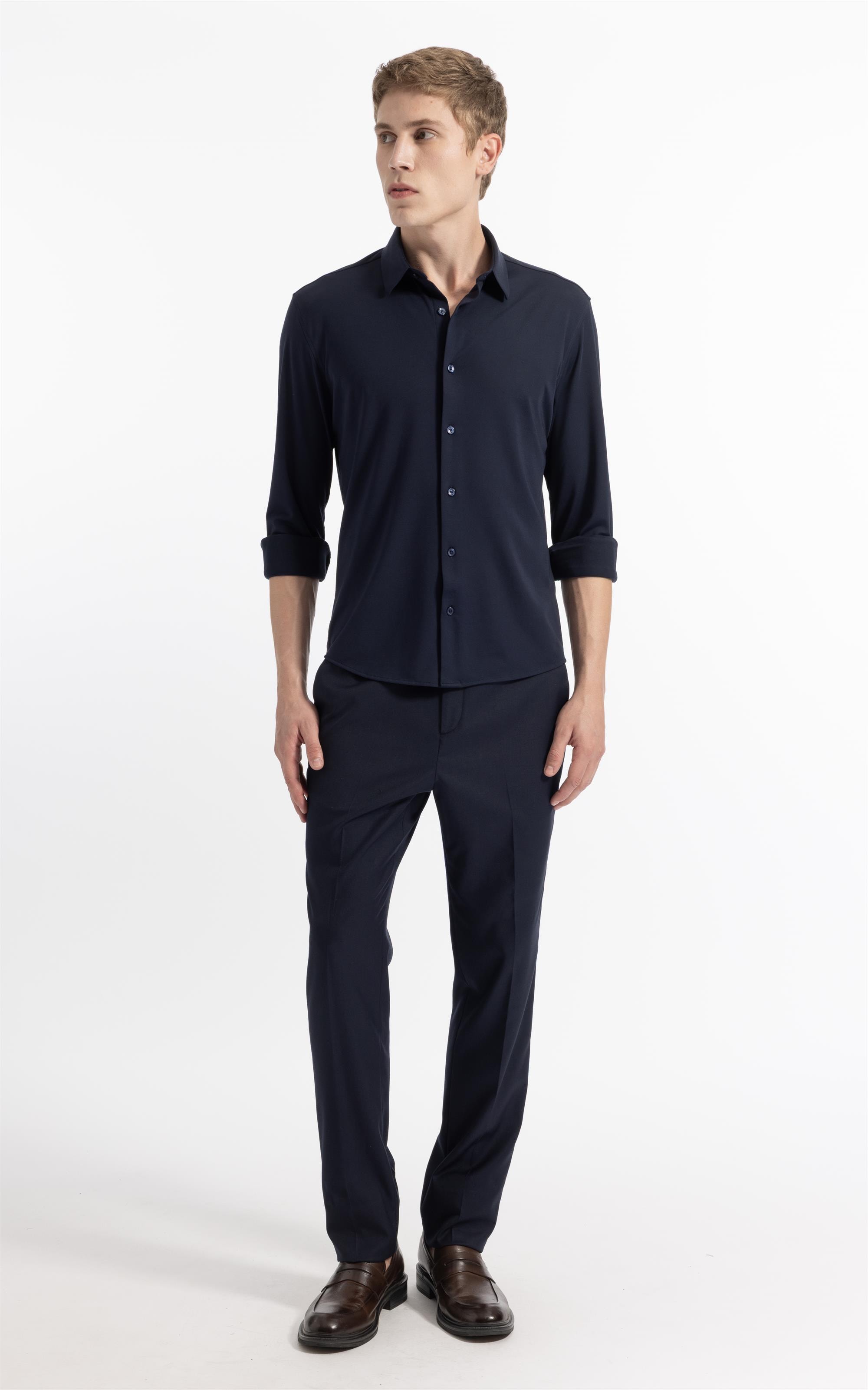 Tech Blend Silk Slim Fusioned Ml Midnight Blue