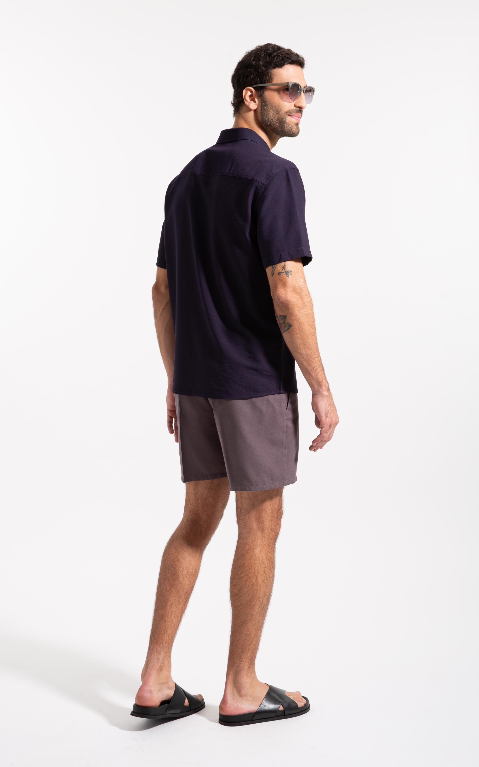 Tech Twill Retro Shangai Purple Blue