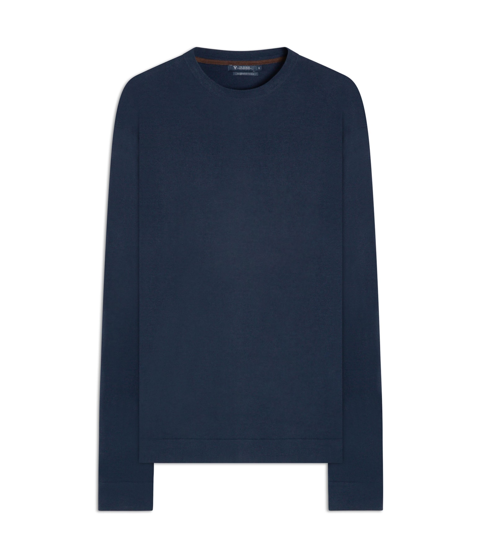 Tricot Alg Det Cot Camuflado Azul Marinho