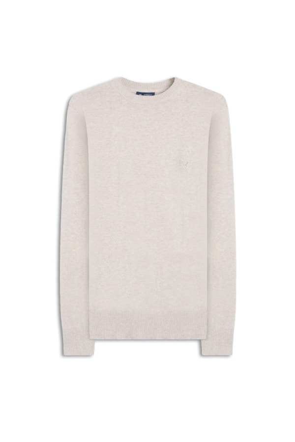 Tricot Basic Classic Areia