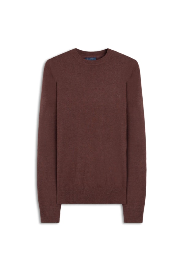 Tricot Basic Classic Bordeaux