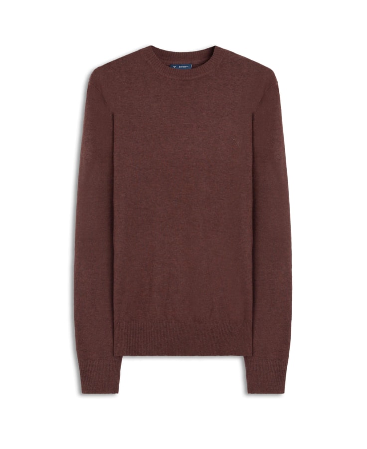 Tricot Basic Classic Bordeaux