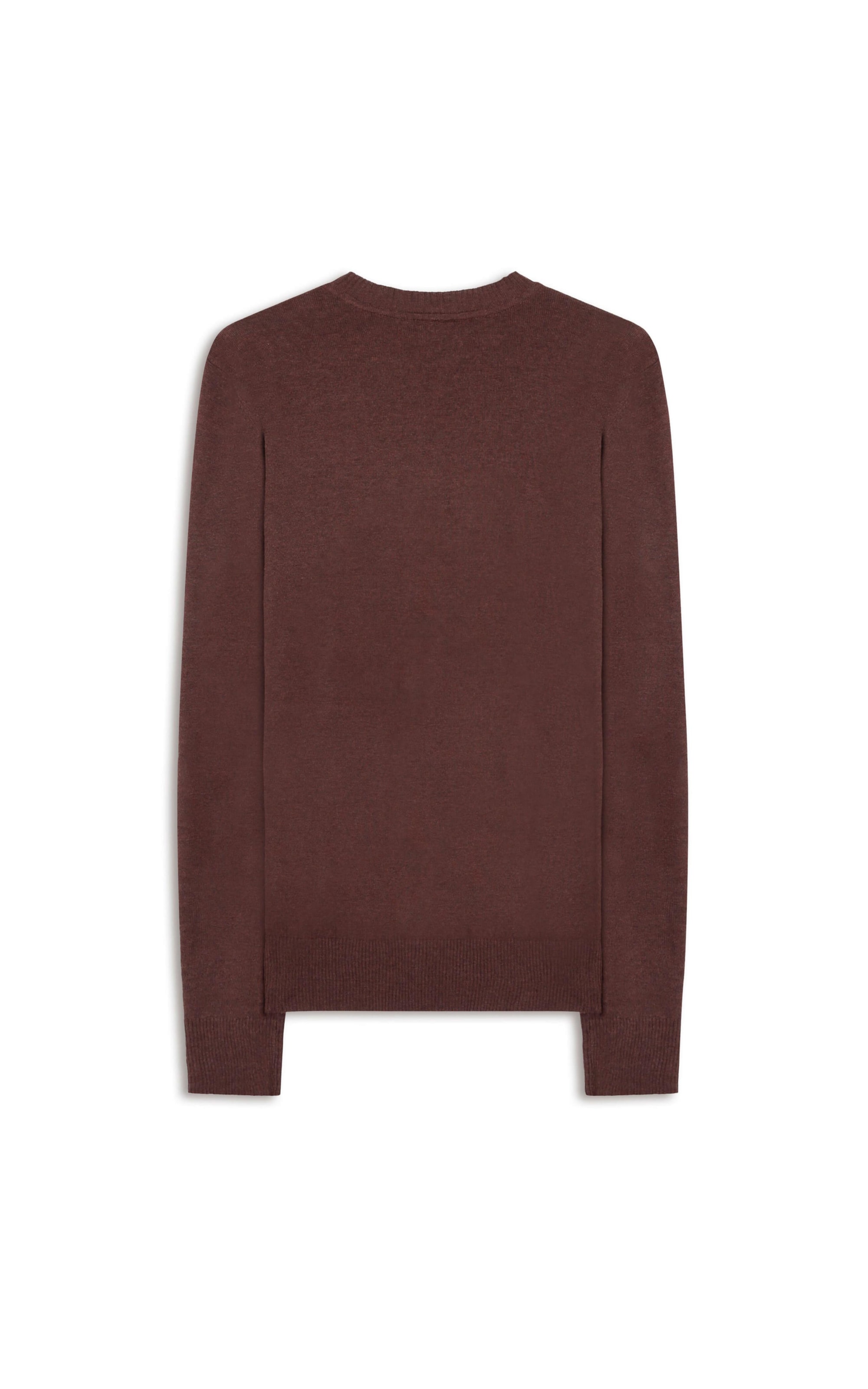 Tricot Basic Classic Bordeaux