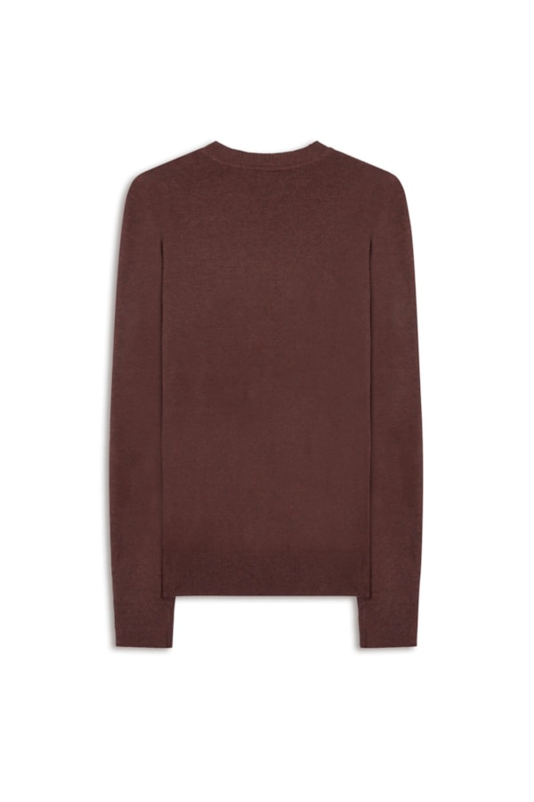 Tricot Basic Classic Bordeaux