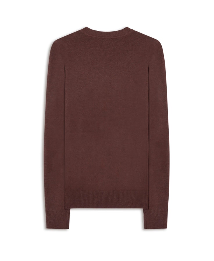 Tricot Basic Classic Bordeaux